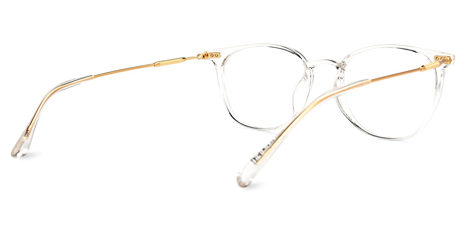 Vilanova Round Clear Glasses | Zeelool Glasses3