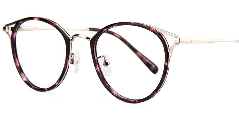 Serafina Cat Eye Floral Glasses | Zeelool Glasses2
