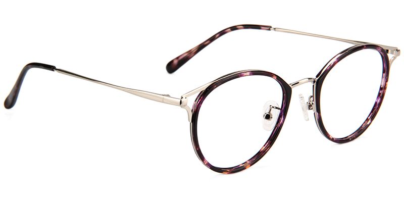 Serafina Cat Eye Floral Glasses | Zeelool Glasses4
