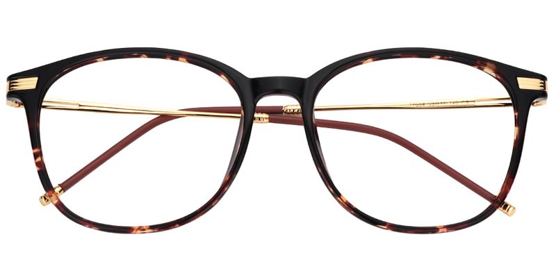 Greene Square Tortoise Frame Glasses | Zeelool Optical3