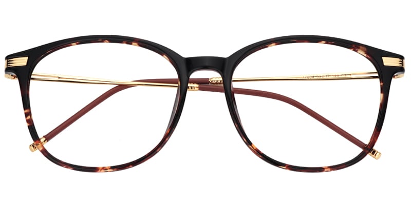 Greene Square Tortoise Glasses | Zeelool Glasses1