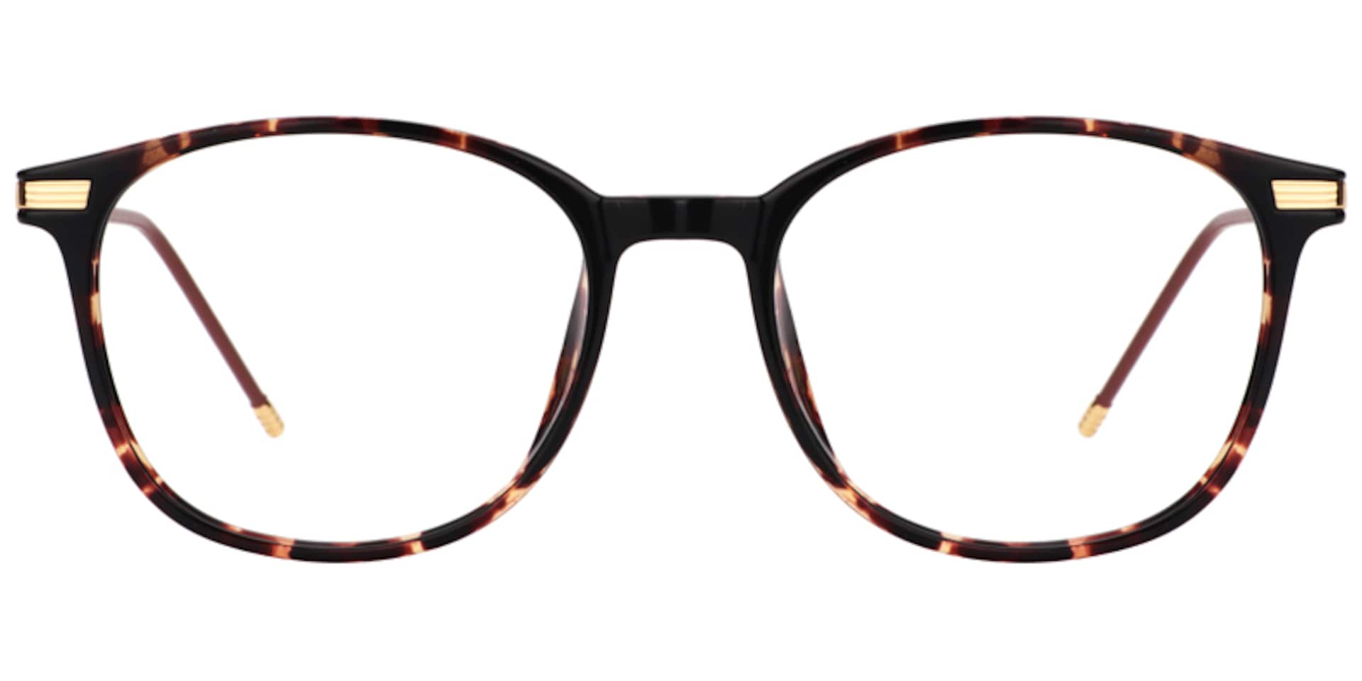 Greene Square Tortoise Frame Glasses | Zeelool Optical2
