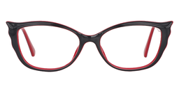 Angel's Wing Black Glasses0