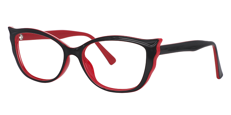 Angel's Wing Black Glasses | Zeelool Glasses2
