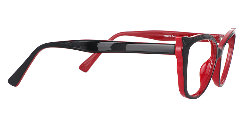Angel's Wing Black Glasses | Zeelool Glasses4