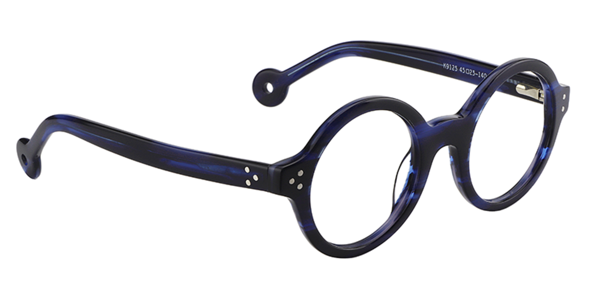 Faithe Round Blue Glasses | Zeelool Glasses4