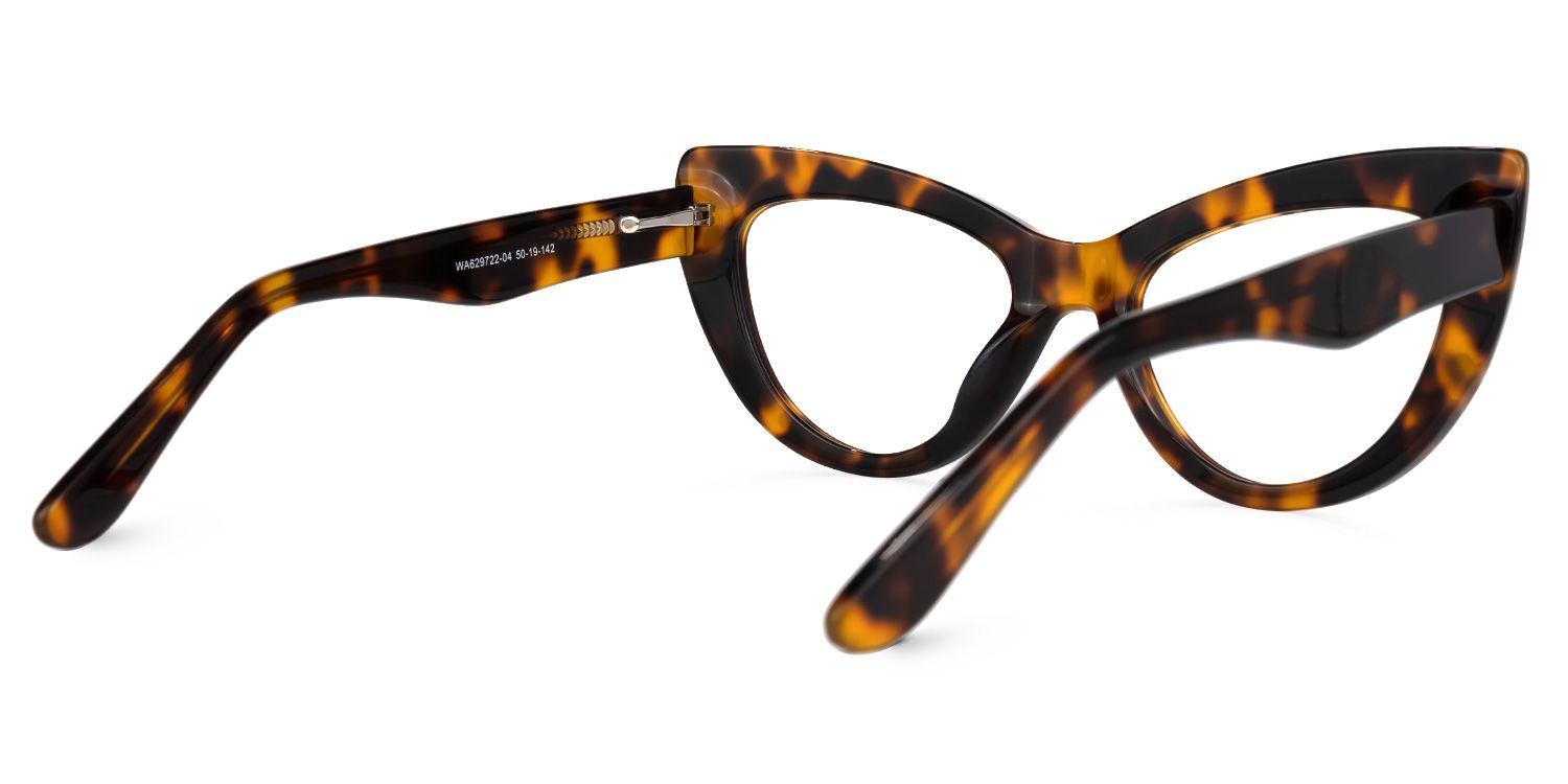 Maegan Cateye Tortoise Glasses | Zeelool Glasses3