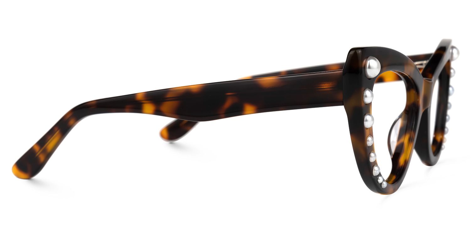 Maegan Cateye Tortoise Glasses | Zeelool Glasses2