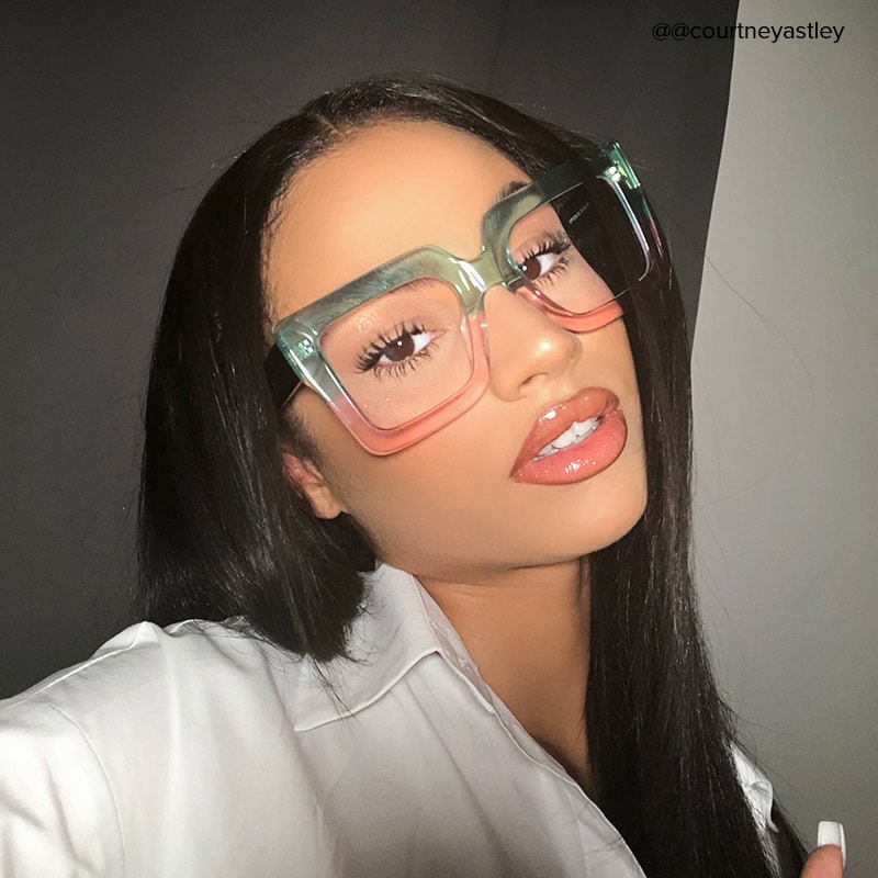Brandon Square Green-Pink Glasses5