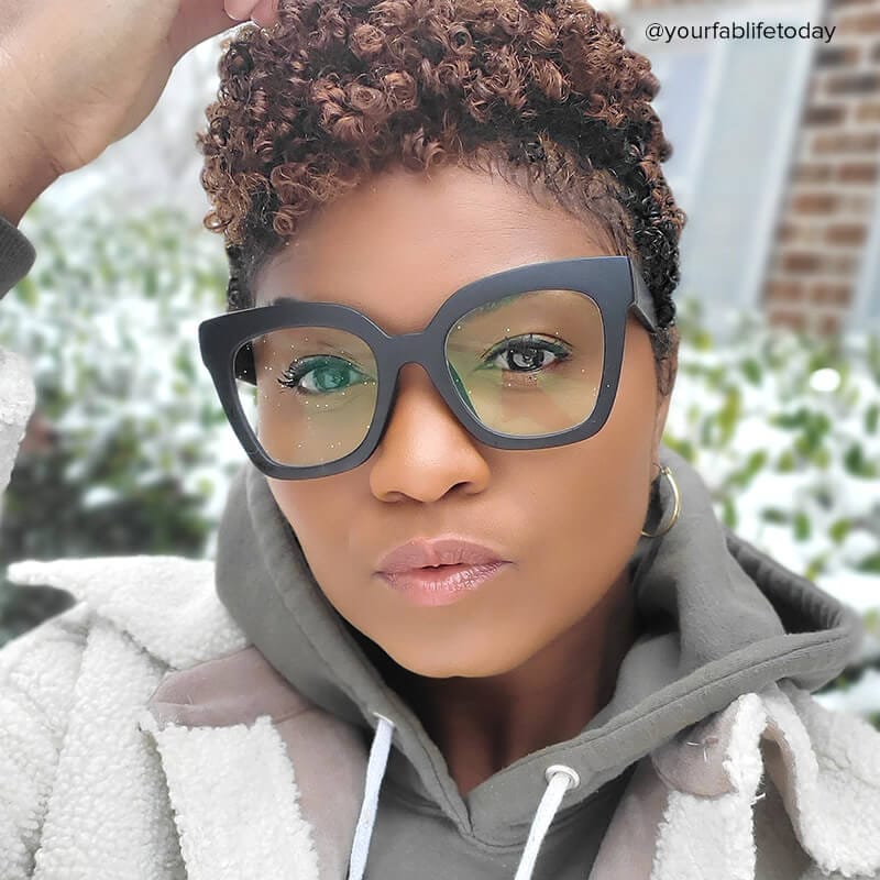 Malcolm Square Black Glasses8