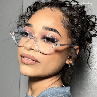 Felicia Cat Eye Crystal Glasses7