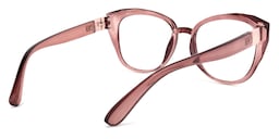 Mouna Cateye Dusty-Pink Glasses3