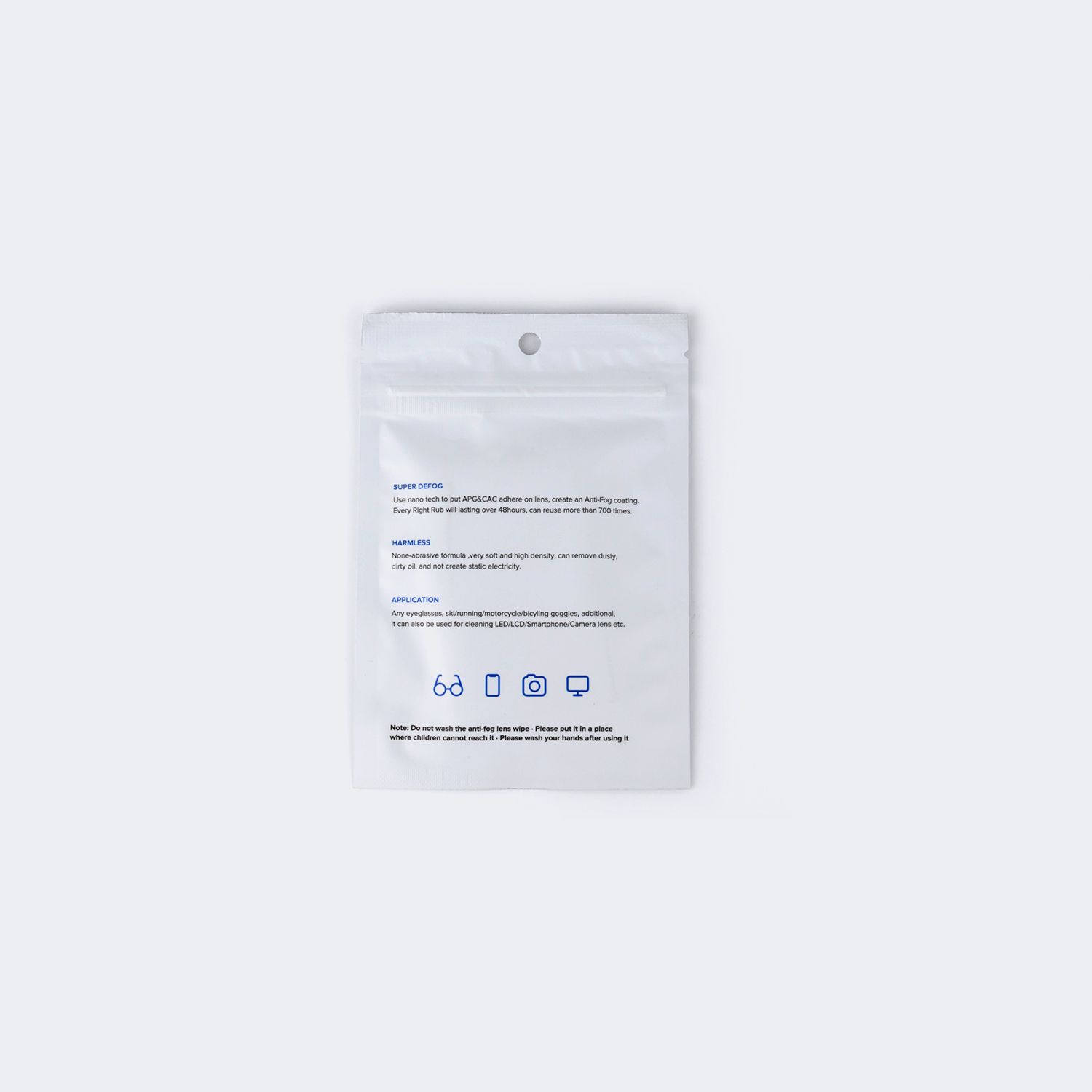 Anti-fog Lens Cleaning Wipes  | Zeelool Glasses1