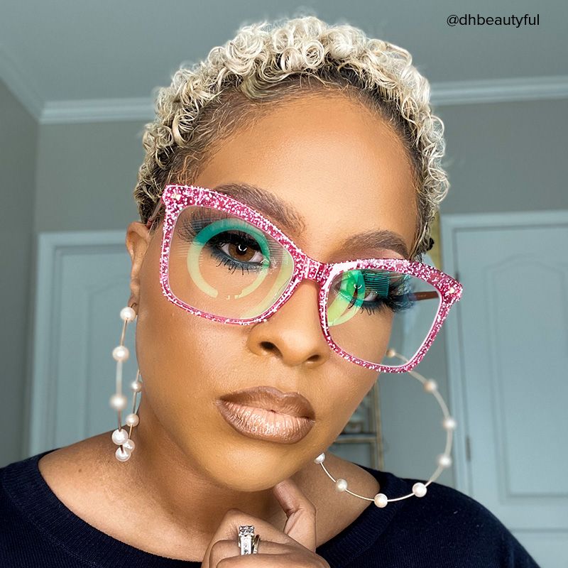 Isaebella Butterfly Bright-Pink Glasses