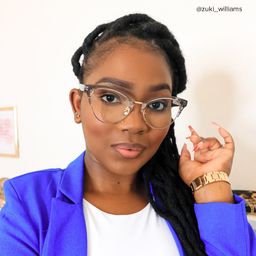 Charlene Browline Gray Glasses5