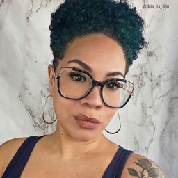 Tuyen Square Blue-Tortoise Glasses6