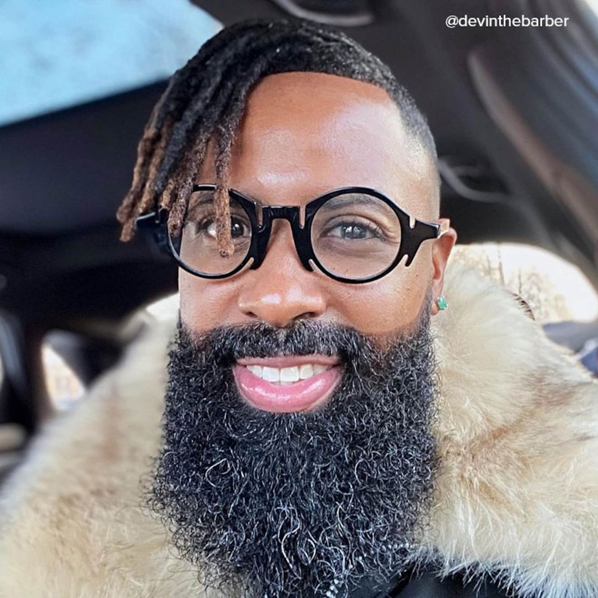 Charlie Round Black Eyeglasses and Unique Big Frames5