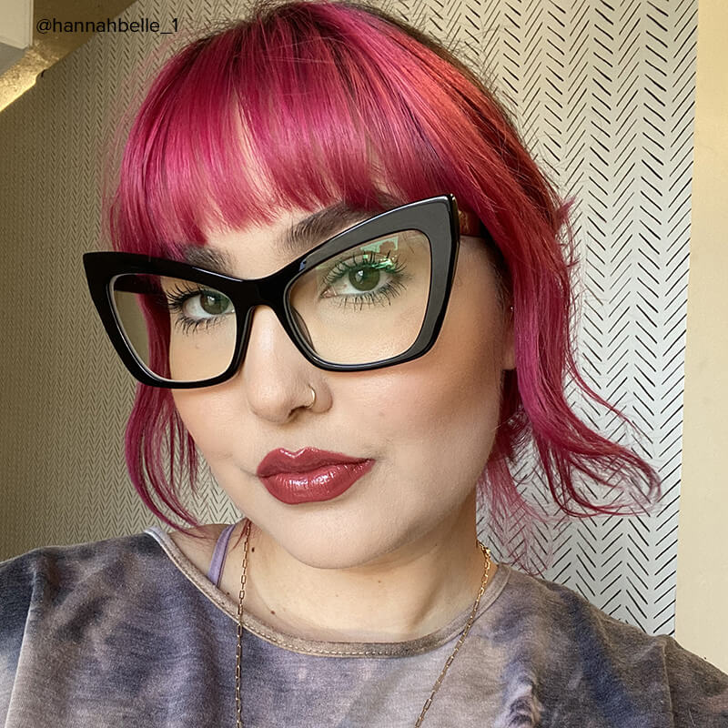 Driscoll Cateye Black Glasses