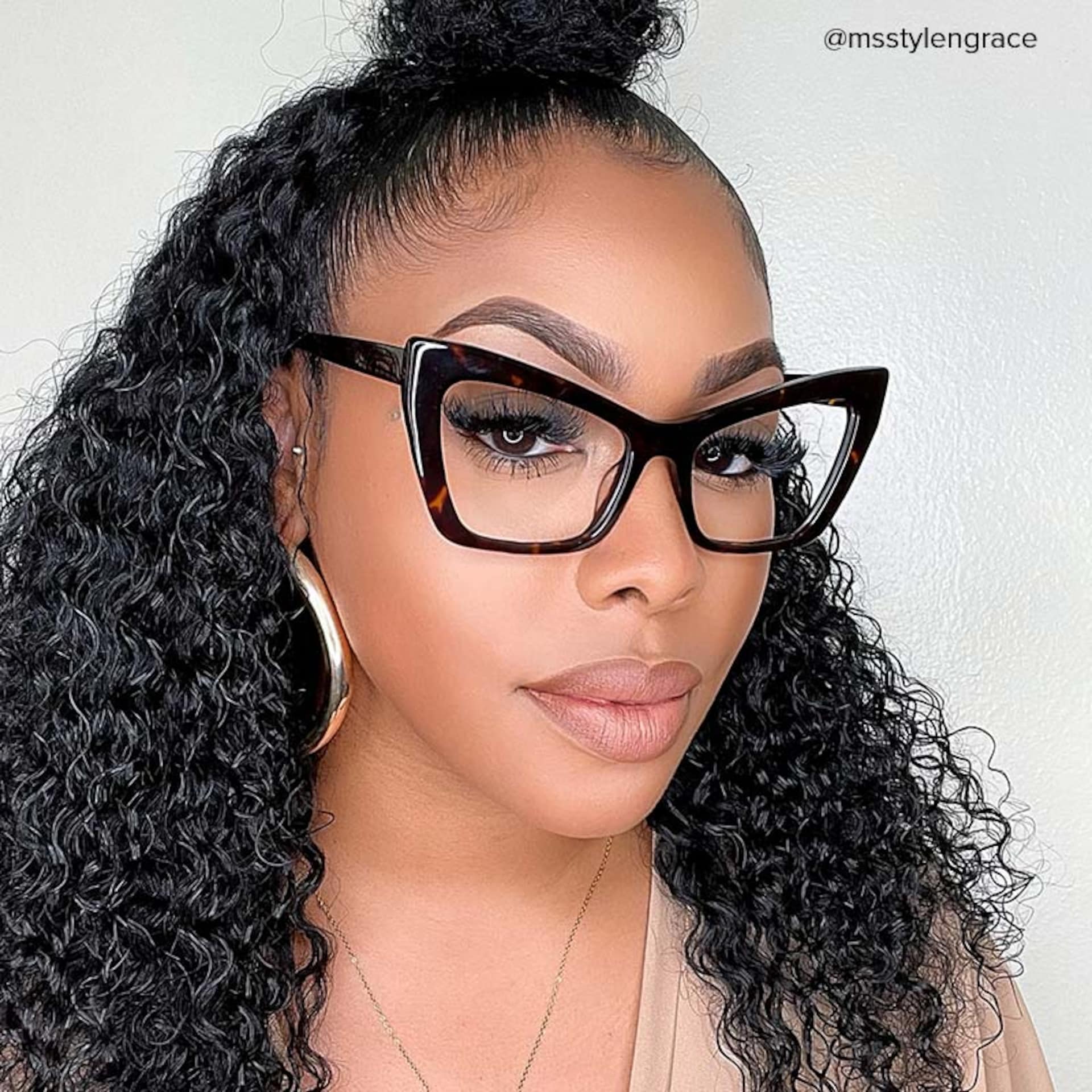 Driscoll Cateye Tortoise Glasses | Zeelool Glasses6