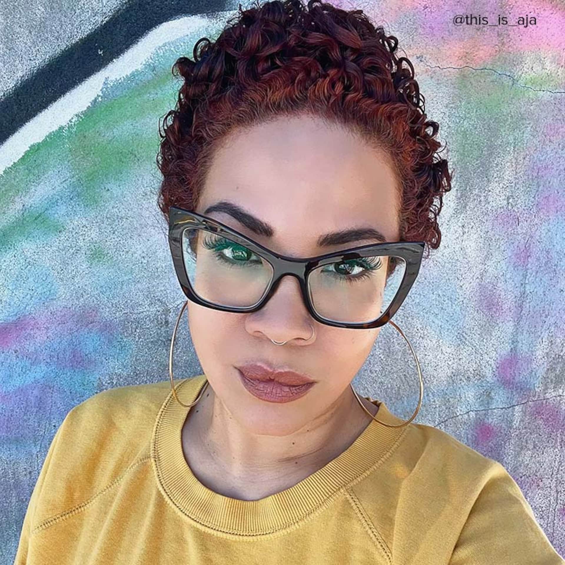 Driscoll Cateye Tortoise Glasses | Zeelool Glasses5