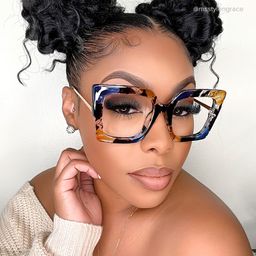 Qatar Square Blue/Black Glasses6