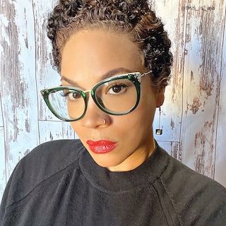 Dalton Cat Eye Dark Green Glasses10