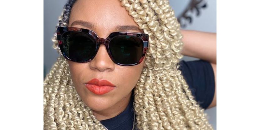 Reeves Square Floral Sunglasses | Zeelool Glasses1