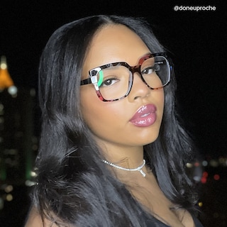 Reeves Square Floral Glasses7