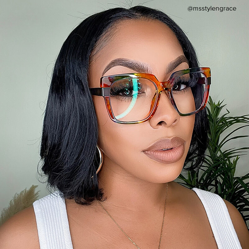 Yaida Square Multicolor Glasses7