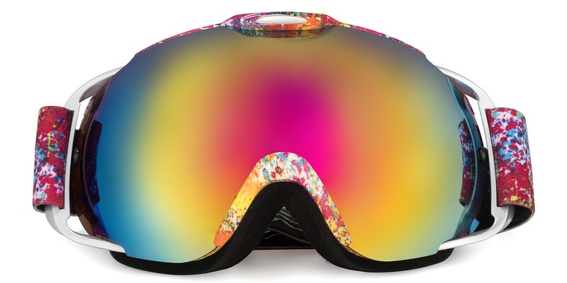 Fernanda Red Ski & Snowboard Goggles | Zeelool Glasses5