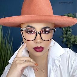 Winston Butterfly Floral Glasses8