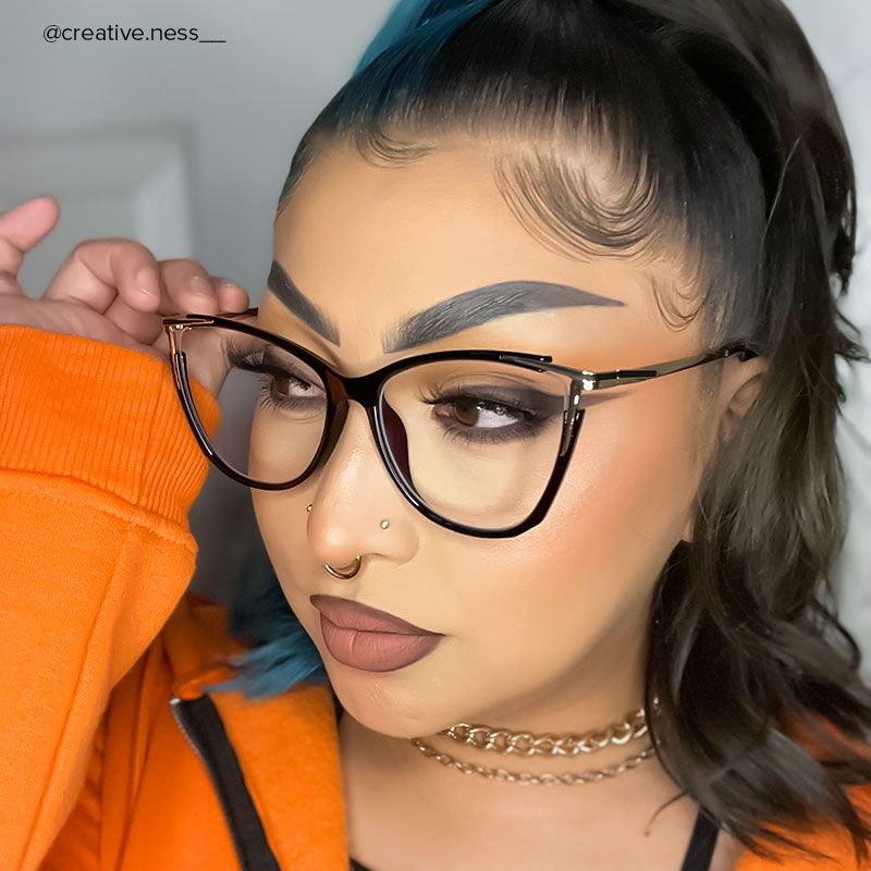 Yomary Black Cateye Frame Glasses | Zeelool Optical10