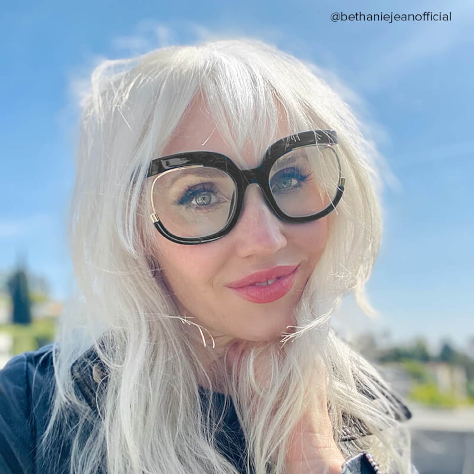 Darice Thick Round Black Frame Glasses | Zeelool6