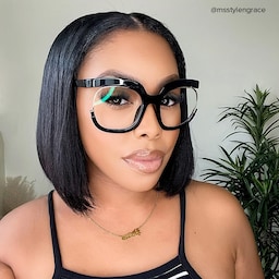 Darice Round Black Glasses7