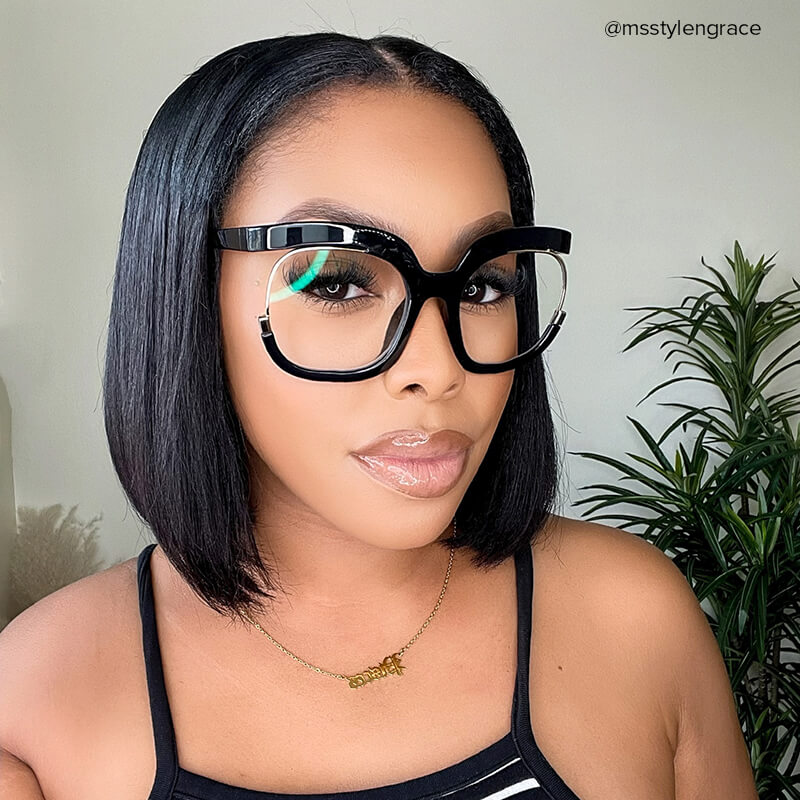 Darice Round Black Glasses7