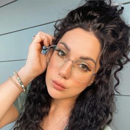 Bivins Geometric Gold Glasses8