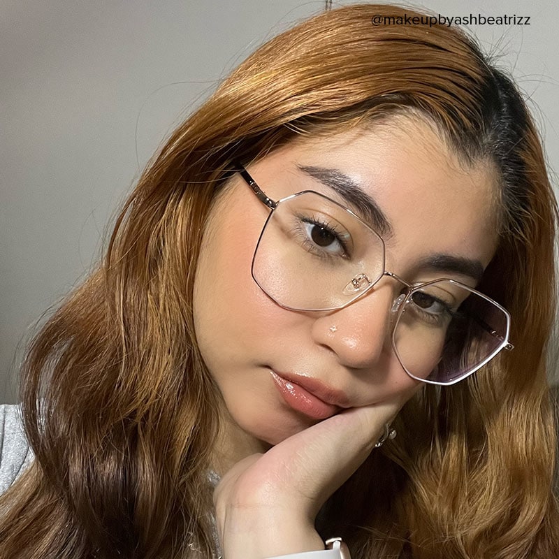 Bivins Geometric Gold Glasses7