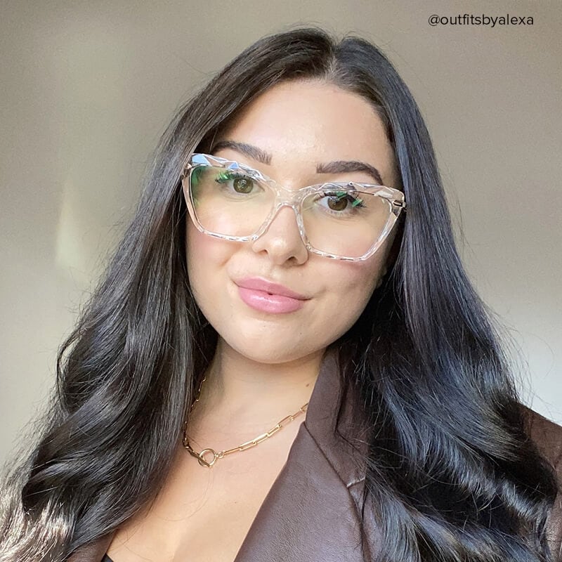 Juliet Cateye Crystal Glasses6