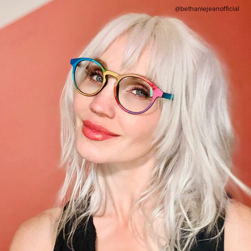 Street-Artist Round Multicolor Eyeglasses & Glasses Frames5