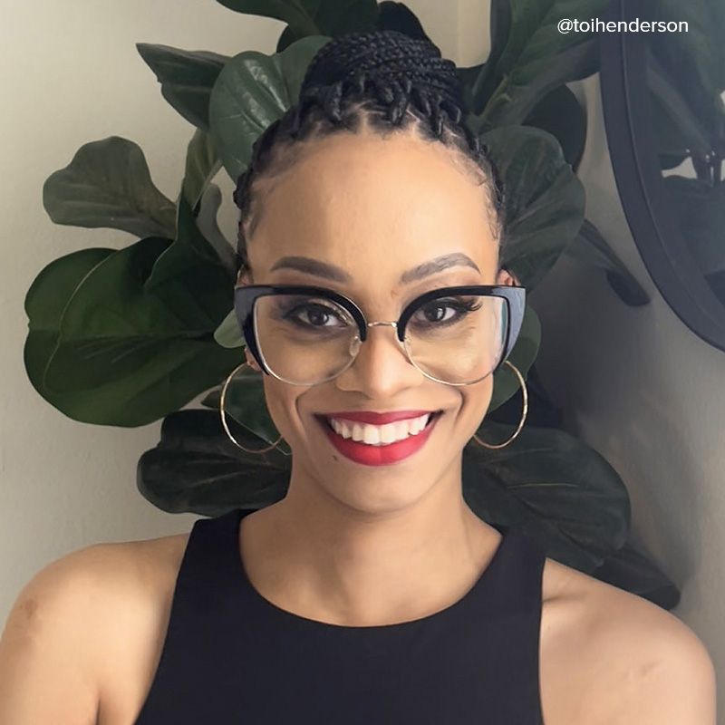 Brewer Cateye Black Frame Glasses | Zeelool Optical11