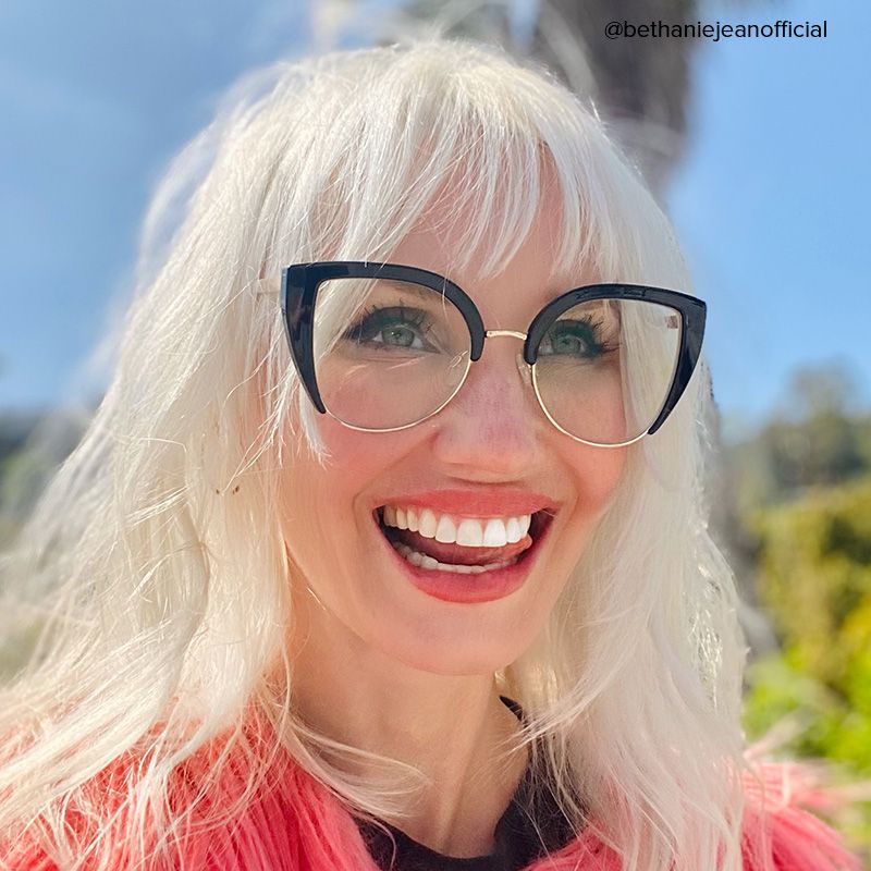 Brewer Cateye Black Frame Glasses | Zeelool Optical8