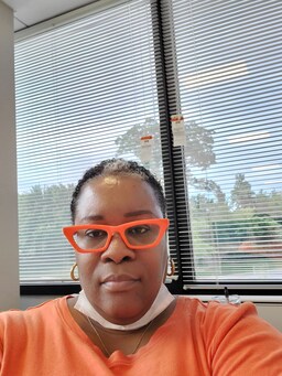 Orange my favorite color. It's summer so I am enjoying wearing someth0