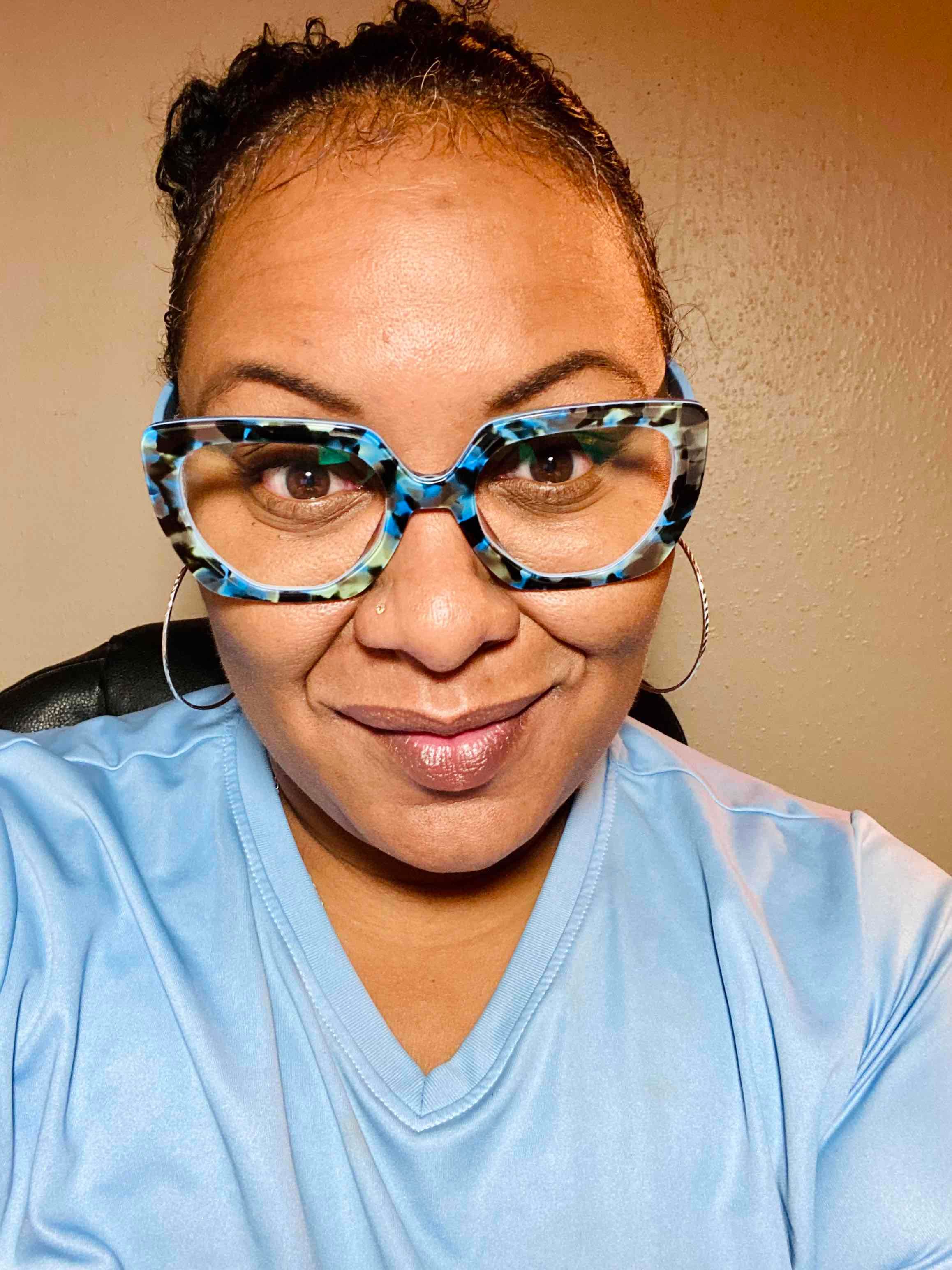 Bisasor Square Blue-Tortoise Glasses | Zeelool Glasses