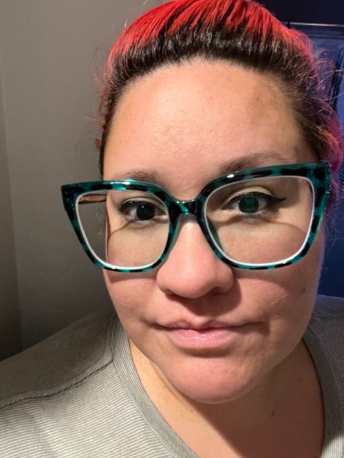Karki Square Mauve-Taupe Glasses | Zeelool Glasses