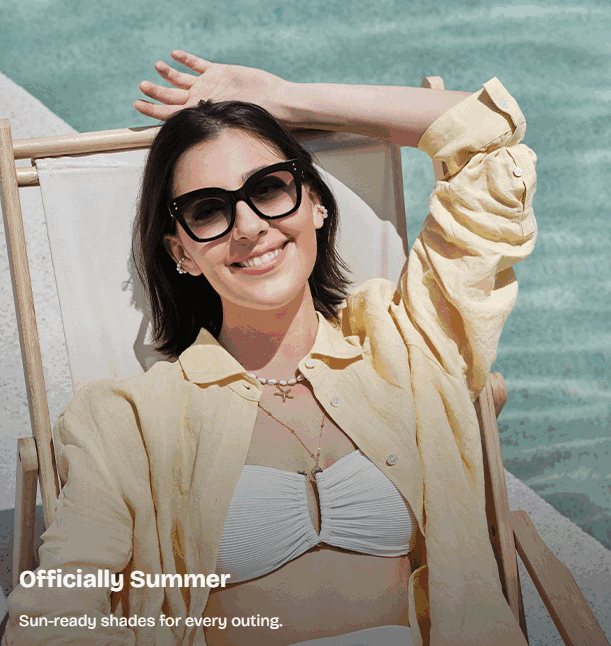 Stella Butterfly Black Sunglasses