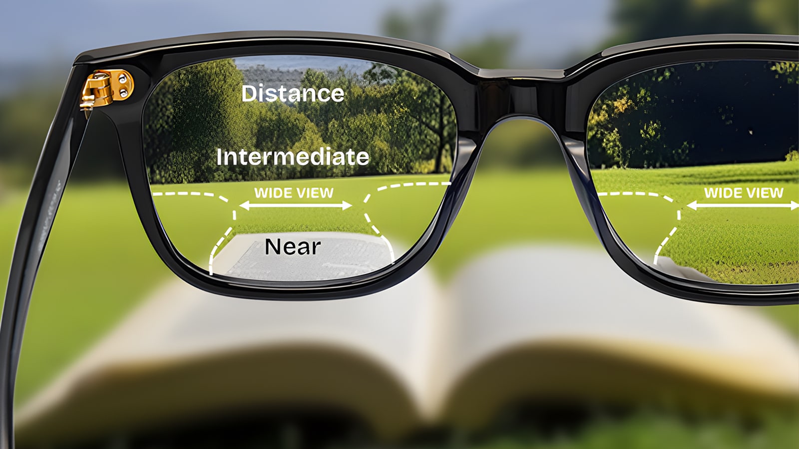 Prograssive lenses need wider frames