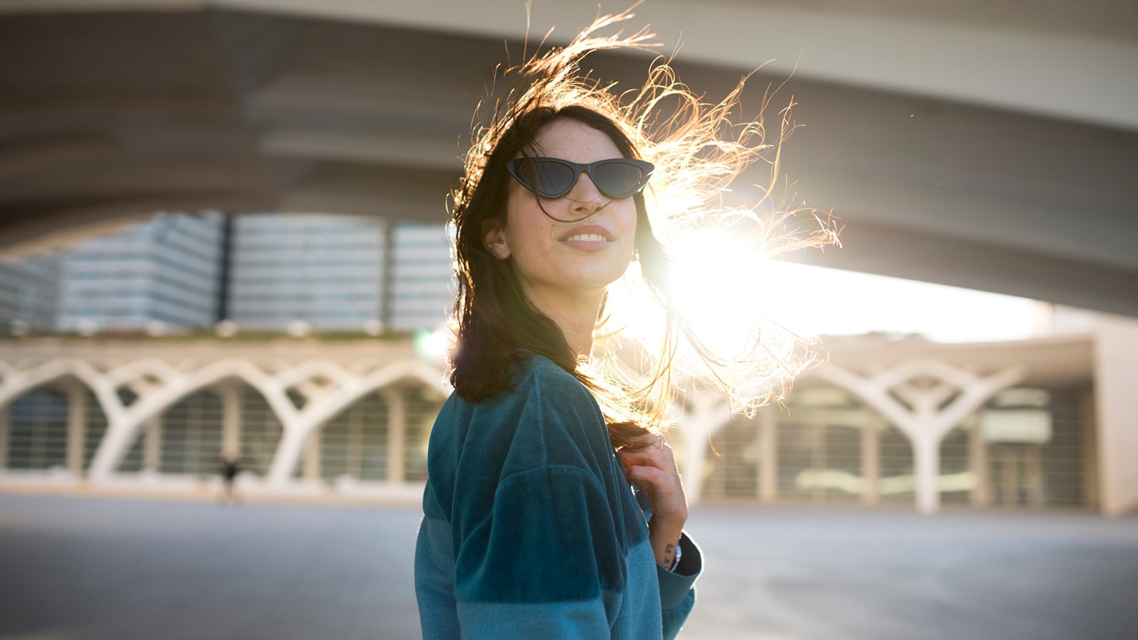 a pair of sunglasses can protect your eyes from UV lights