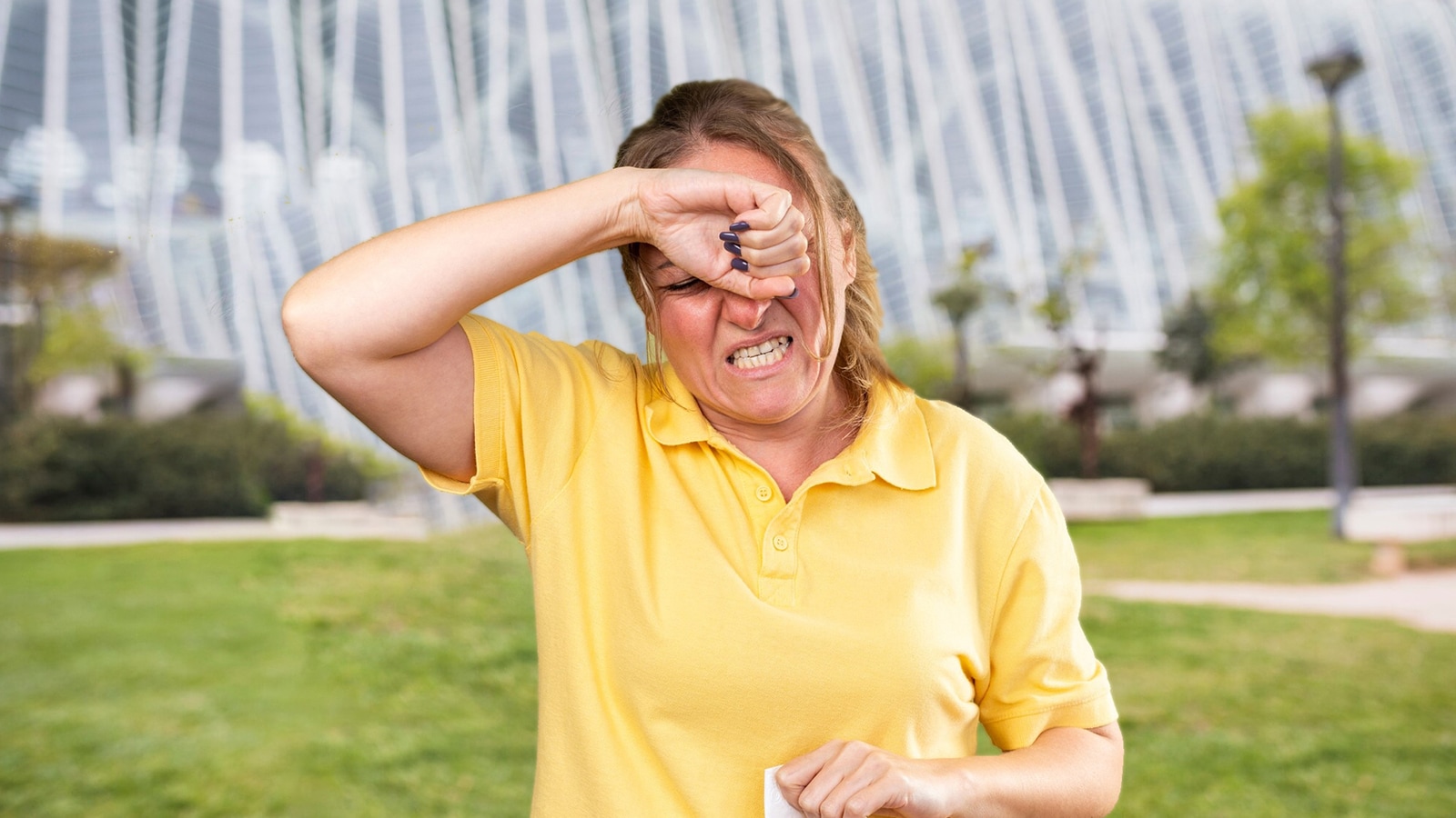 UV may cause a sunburn on your eyeball