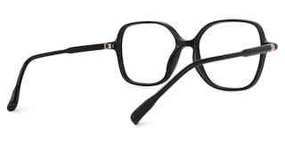 Lenzie Square Black Glasses3