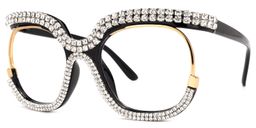 Veasley White Square Glasses1